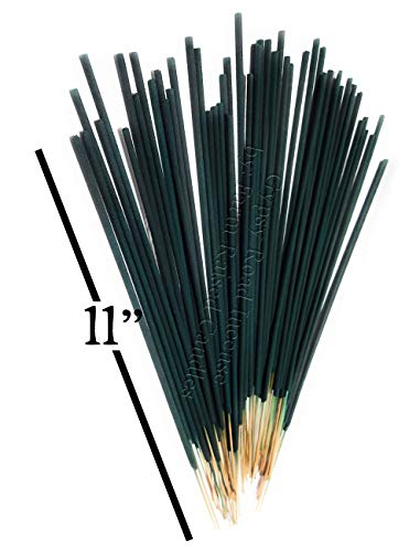 Mintronella Mosquito Patio Sticks/Natural - U.S.A Made 100 Pack. / No See Ums - Gnats - Fly Stick/Outdoor Incense Bug Sticks. Citronella Plant Oil + Peppermint - Lavender - Pool - Camping - Patio.