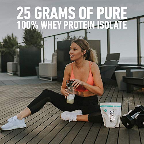 Isopure Protein Powder, Whey Protein Isolate Powder, 25g Protein, Low Carb & Keto Friendly, Naturally Sweetened & Flavored, Flavor: Tahitian Vanilla, 1 Pound - Image 5