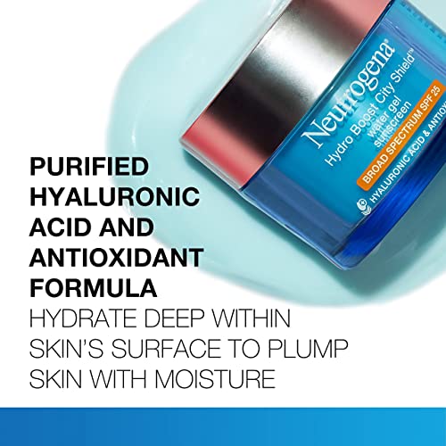 Neutrogena Hydro Boost Face Moisturizer with SPF 25, Hydrating Facial Sunscreen, Oil-Free and Non-Comedogenic Water Gel Face Lotion 1.7 oz - Image 12