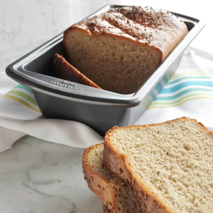Wilton Advance Select Premium Non-Stick Loaf Pan, 9.25 x 5.25 Inches, Steel, Silver - Image 4